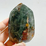 2 Pieces Garden Quartz Tower Point With Stand -Wholesale Crystals