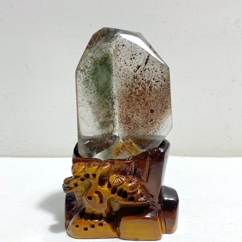 2 Pieces Garden Quartz With Stand -Wholesale Crystals