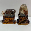 2 Pieces Garden Quartz With Stand -Wholesale Crystals