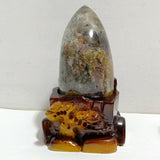 2 Pieces Garden Quartz With Stand -Wholesale Crystals