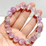 2 Pieces High Quality Clear Flash Purple Spodumene Kunzite Bracelets - Wholesale Crystals