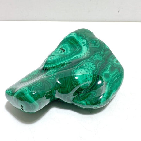 2 Pieces High Quality Polished Malachite Raw Bottom Home Decor - Wholesale Crystals