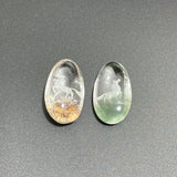 2 Pieces Horse Garden Quartz Inner Scene Carving -Wholesale Crystals