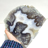 2 Pieces Large Moss Agate Slabs - Wholesale Crystals