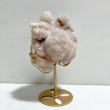 2 Pieces Raw Stilbite Specimen With Stand #4 -Wholesale Crystals