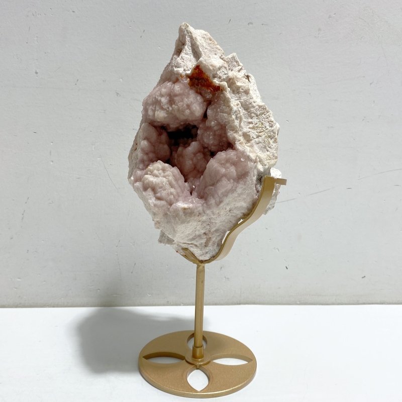 2 Pieces Raw Stilbite Specimen With Stand #6 -Wholesale Crystals