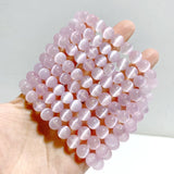 2 Types Aura Selenite Bracelets Wholesale -Wholesale Crystals