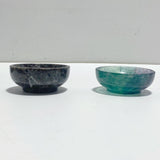 2 Types Bowl Carving Wholesale Fluorite Yooperlite - Wholesale Crystals