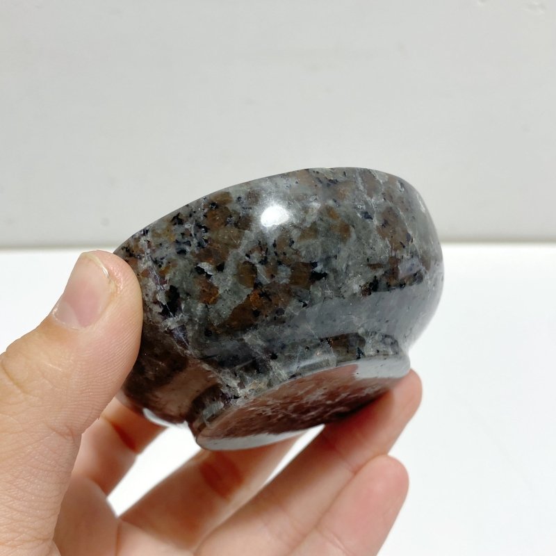 2 Types Bowl Carving Wholesale Fluorite Yooperlite - Wholesale Crystals