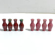 2 Types Vase Carving Wholesale Ocean Jasper Rhodonite -Wholesale Crystals