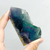 20 Pieces Blue Fluorite Mixed Pyrite Raw Side Tower Point -Wholesale Crystals