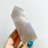 20 Pieces Geode Sakura Flower Agate Tower Points - Wholesale Crystals