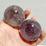 21 Pieces God's Fingerprint Amethyst Light Purple Spheres -Wholesale Crystals