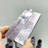 21 Pieces Purple Spark Lepidolite Four - Sided Tower - Wholesale Crystals