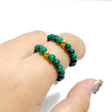 21 Types Crystal Beaded Rings Wholesale Tiger Eye Blue Aventurine -Wholesale Crystals