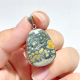 32 Pieces Beautiful 8th Vein Ocean Japser Pendant