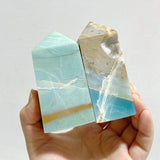 23 Pieces Caribbean Calcite Four-Sided Points -Wholesale Crystals