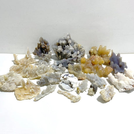 23 Pieces Raw Agate Stones(Sea Freight Only) -Wholesale Crystals