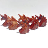 Red Jasper Unicorn Carving Wholesale