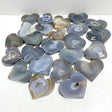 24 Pieces Geode Druzy Agate Heart -Wholesale Crystals