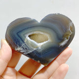 24 Pieces Geode Druzy Agate Heart -Wholesale Crystals