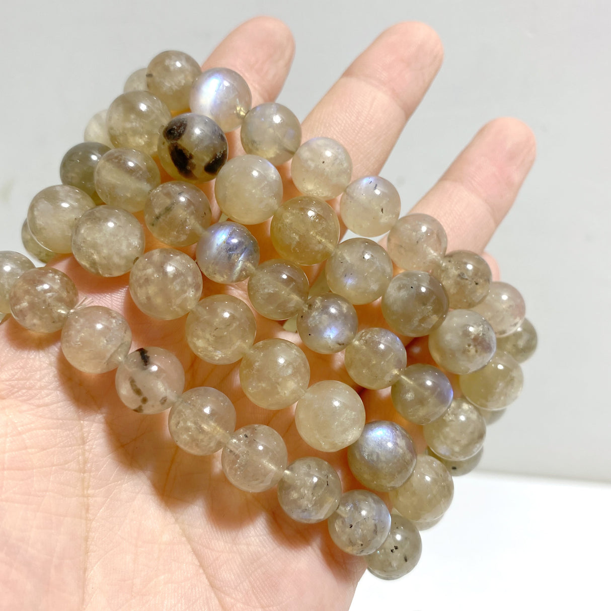23 Pieces Andesine Moonstone Bracelets