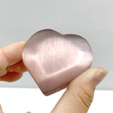 26 Pieces Purple Glass Cat Eye Heart - Wholesale Crystals