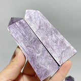 26 Pieces Purple Lepidolite Tower Points - Wholesale Crystals