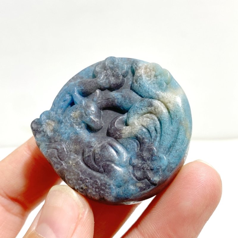 26 Pieces Trolleite Stone Deer Carving Clearance - Wholesale Crystals