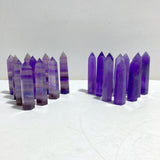 2 Types Purple Fluorite Tower Point Wholesale