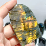 30 Pieces Beautiful Purple Yellow Labradorite Free Form