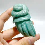 28 Pieces Amazonite Sea Animal Carving - Wholesale Crystals