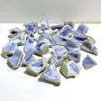 29 Pieces Geode Blue Chalcedony Druzy - Wholesale Crystals