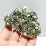 11 Pieces Pyrite Mixed Clear Quartz Cluster Specimen For Collection