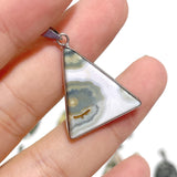 32 Pieces Beautiful 8th Vein Ocean Japser Pendant