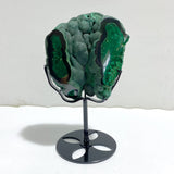Unique Malachite Specimen With Stand