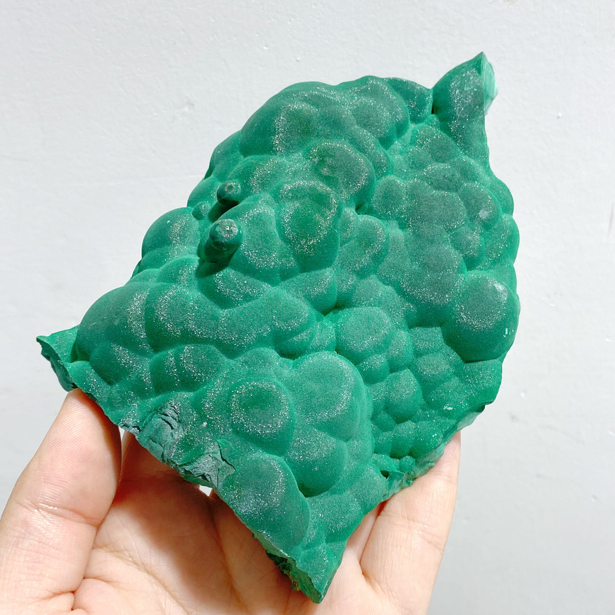 12 Pieces Beautiful High Quality Raw Malachite Specimen