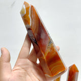 9 Pieces Large Carnelian Crystal Tower Clearance (defect)