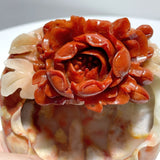 3 Pieces Colorful Jasper Bowl Hand Carving Home Decor - Wholesale Crystals