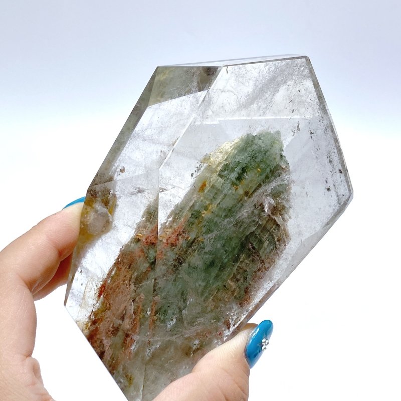 3 Pieces Garden Quartz Free Form With Stand - Wholesale Crystals
