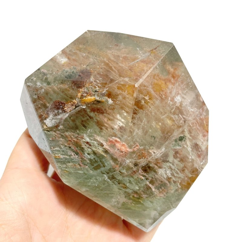 3 Pieces Garden Quartz Free Form With Stand - Wholesale Crystals