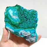 3 Pieces High Quality Beautiful Chrysocolla Mixed Malachite Slab Specimen 1 - Wholesale Crystals