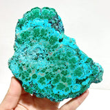 3 Pieces High Quality Beautiful Chrysocolla Mixed Malachite Slab Specimen 2 - Wholesale Crystals