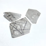 3 Pieces High Quality Black Tourmaline Free Form - Wholesale Crystals