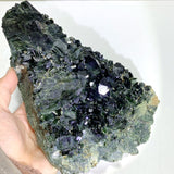 3 Pieces Raw Epidote Stone Specimen - Wholesale Crystals
