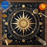 3 Zodiac Starry Sky Tarot Tablecloth - Wholesale Crystals
