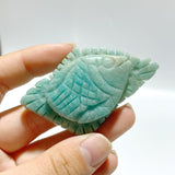 30 Pieces Amazonite Sea Animal Carving - Wholesale Crystals