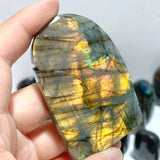 30 Pieces Beautiful Purple Yellow Labradorite Free Form - Wholesale Crystals