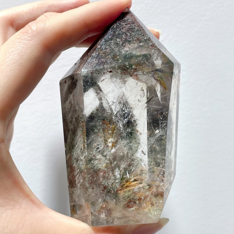 3.3 - 4in 3 Pieces Beautiful Garden Quartz Tower - Wholesale Crystals