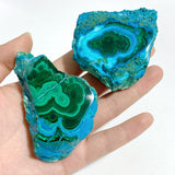 10 Pieces Beautiful Chrysocolla Mixed Malachite High Quality Specimen
